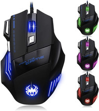 Mouse Gamer Zelotes Ergonomico