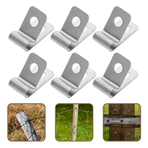 100 pcs clips fil acier - 100, en