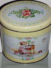 ANNELIESE ELI SCATOLA LATTA VINTAGE TIN BOX '80 SARAH KAY HOLLY HOBBIE PETTICOAT