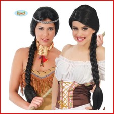 Parrucca Di Carnevale Treccia