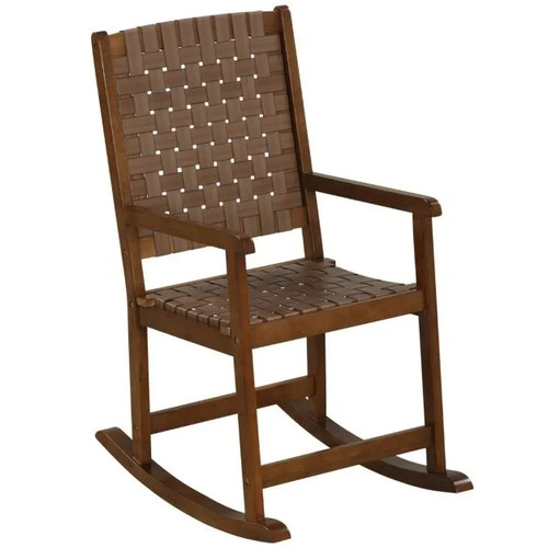 Sedia dondolo legno con - sedia,