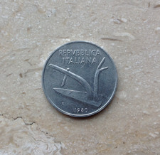 10 Lire 1980 Italia Due Spighe