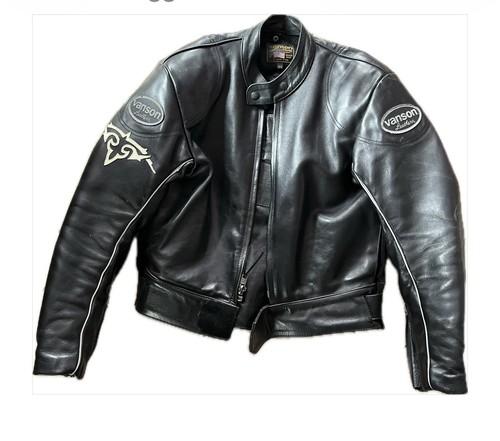 Vanson leather jacket - , l