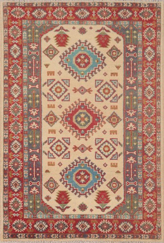 Tappeto orientale kazako lana
