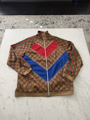 Giacca pista gucci gg - giacca,
