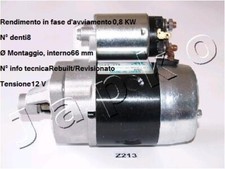 YY MOTORINO D'AVVIAMENTO SUZUKI SJ 413 - SAMURAI 1.3 JAPKO 3Z213 OE M3T41781
