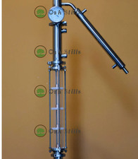Colonna reflusso in vetro da 2