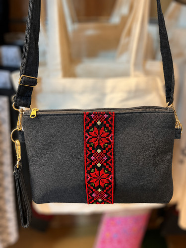Borsa tatreez palestinese - tatreez,