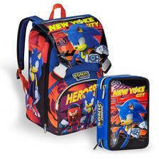 School Pack Sonic Prime Zaino + Astuccio - Seven 2025/26