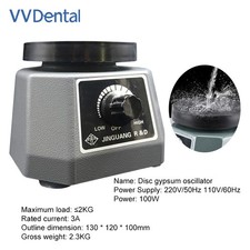 Vibratore gesso dentale velocità regolabile 100W oscillatore gesso macchina vibrazione