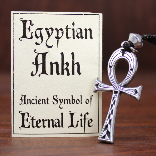 Collana ciondolo ankh egiziano - collana,