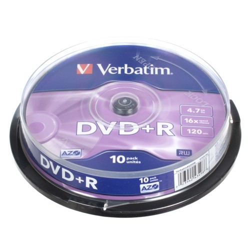 Dvd verbatim 7gb 16x - dvd+r,