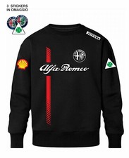 Felpa girocollo alfa - alfa, romeo