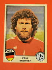 Panini Superstars Eurofootball 82- Calcio Paul Breitner #148 non incollato raro