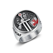 Anello uomo cavalieri templari - uomo,