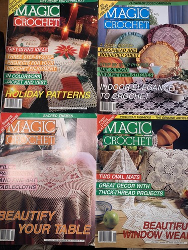 Lot vintage magic crochet - lot,