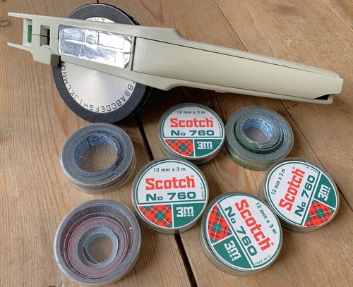 Vintage 1970s scotch dymo - 1970s,