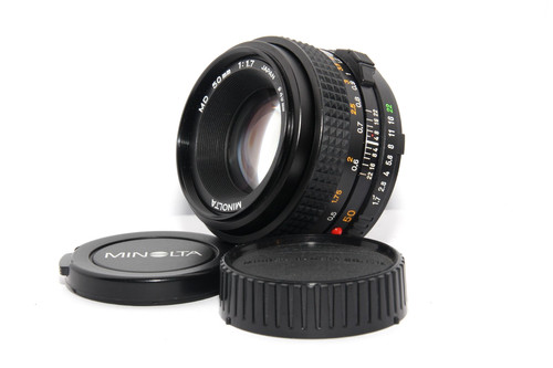 Minolta 50mm 7 obiettivo - minolta,