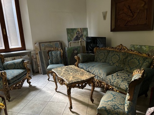 Salotto completo legno - salotto,