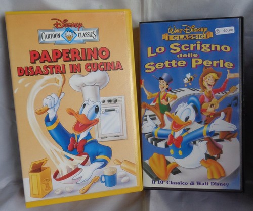 Vhs walt disney paperino - 3,