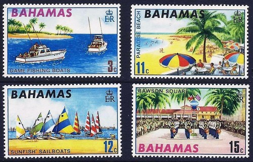 Bahamas 1969 turismo 290 93 - bahamas, sc#290-93