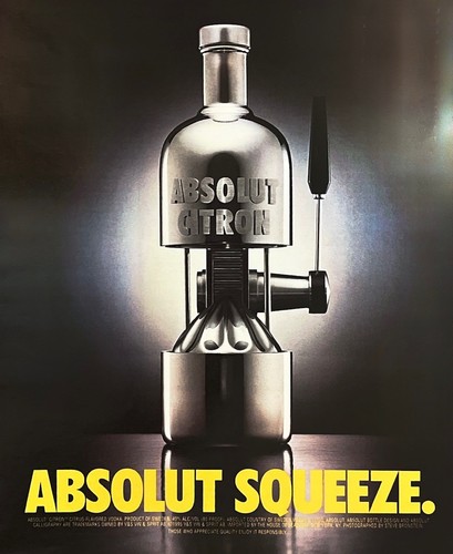 Pubblicità absolut citron - pubblicità,