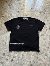 Maglia Off-White | Off-White T-Shirt | Virgil Abloh   Colore  Nero | Taglia M