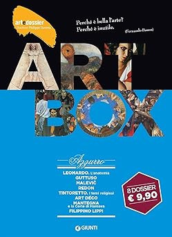 Dossier art box azzurro - dossier,