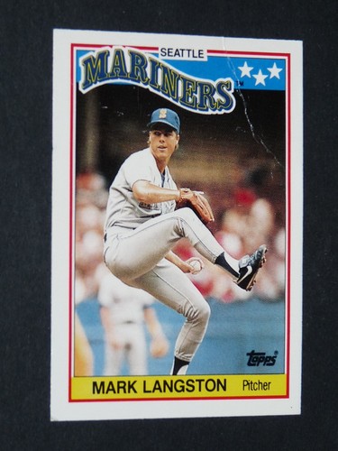 Baseball card topps mini 1988 - baseball,