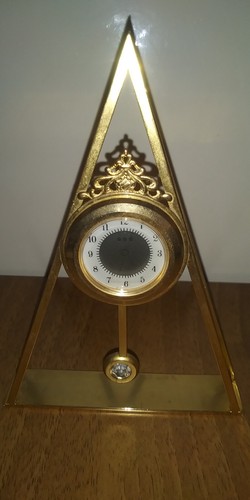 Orologio tavolo decorato - tavolo,