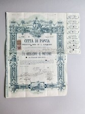 1906 OBBLIGAZIONE AL PORTATORE