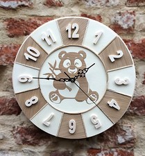 Orologio in legno da parete