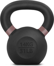 Powder coated kettlebell cast - coated,