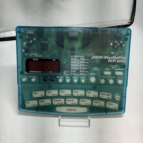 Zoom rhythmtrak 123 drum - rhythmtrak, rt-123
