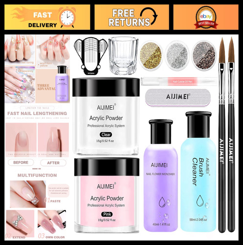 Acrylic nail kit - kit, monomer
