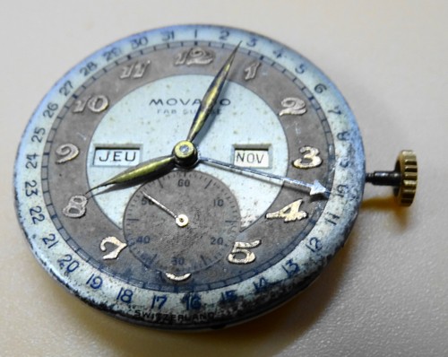 Ancien mouvement cadran - mouvement,
