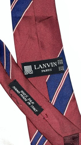 Cravatta lanvin 100 seta - lanvin,