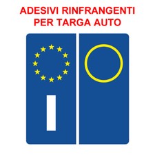 Adesivi simbolo italia targa - adesivi,