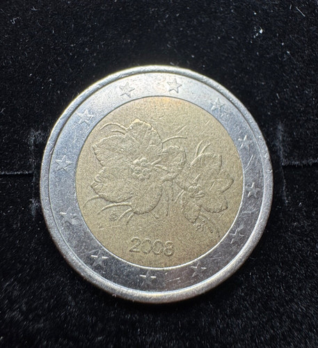 Moneta euro fiori - euro,