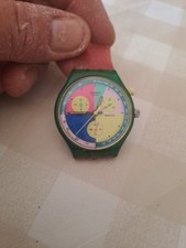 Swatch Chrono SCJ100 Neo Wave – 1991 – Vintage  Non Funzionante 