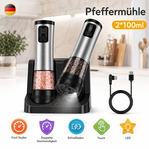 Macina spezie elettrico set - spezie, 2