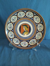 Piatto Collezione porcellana Faenza Istituto Arte busto Maschile Gigli Anni 50