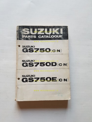 Suzuki 750 e 1978 - gs,