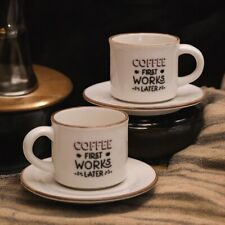 ESPRESSO - SET DI TAZZE DA CAFFÈ IN PORCELLANA -  SPECIALE SAN VALENTINO!