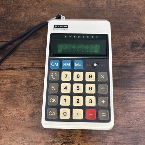 Calcolatrice portatile vintage