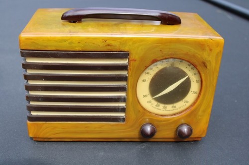 Antica vecchia radio catalin - antica,