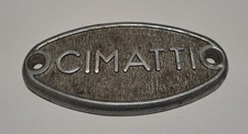 TARGHETTA LOGO Cimatti