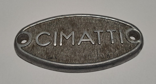 Targhetta logo cimatti - targhetta,