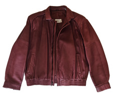 Alan michaels burgandy - burgandy, bomber