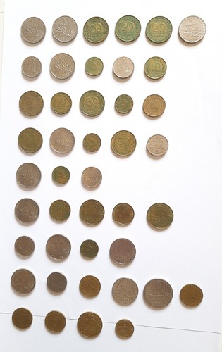 Monete mondiali 1900 - 1900/2000, più